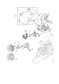 STIHL Capot de canalisation d'air (OEM 1142-080-0901)