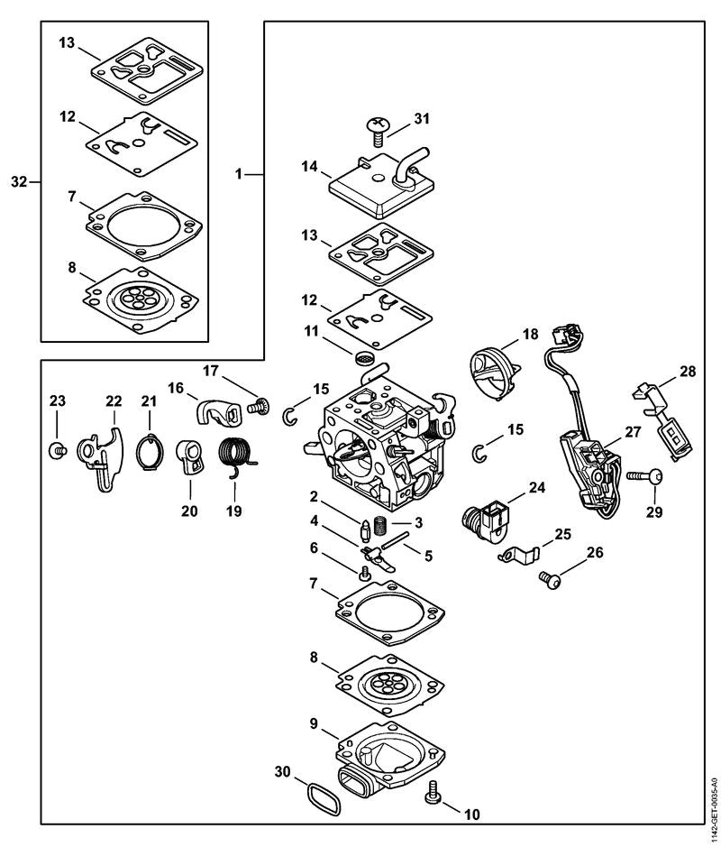 STIHL 11421219400 - Ring