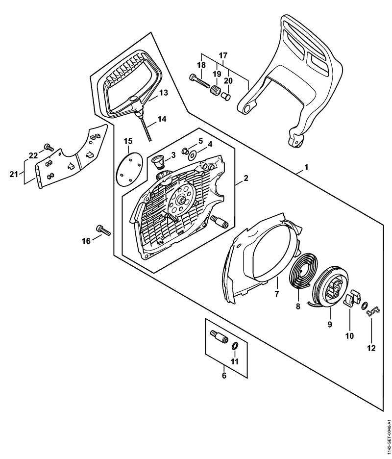 STIHL 11420847800 - Segment