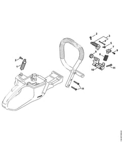 STIHL 11427911900 - Handlebar support