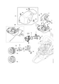 STIHL Capot de canalisation d'air (OEM 1142-080-0905)