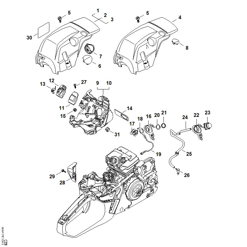STIHL 11434481202 - Lead retainer