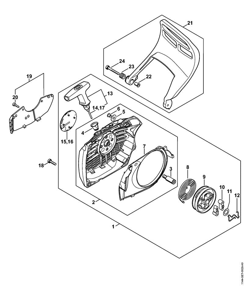 STIHL 11440847800 - Segment