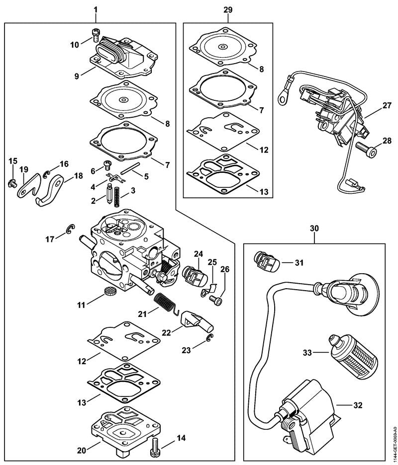 STIHL 11440071801 - Service kit M-Tronic