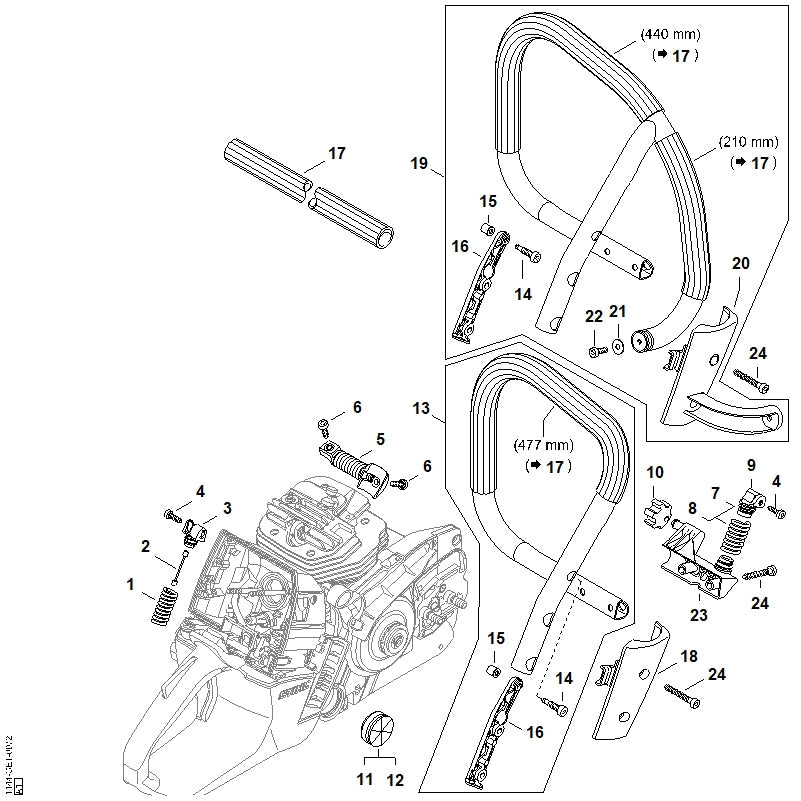 STIHL 11447908100 - Retainer