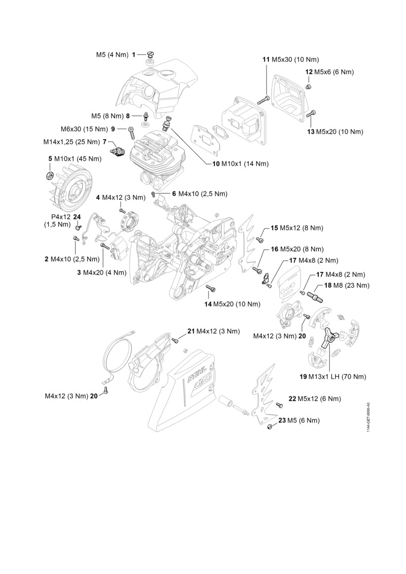 STIHL 00009530810 - Stud M5