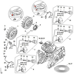 STIHL 11444004704 - Control unit