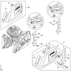 STIHL 11446600800 - Bumper spike