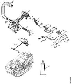 STIHL 11457908302 - AV-Spring