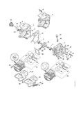 STIHL Cylindre avec piston Ø 40 mm (OEM 1145-020-1202)
