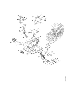 STIHL 00003503522 - Pickup body