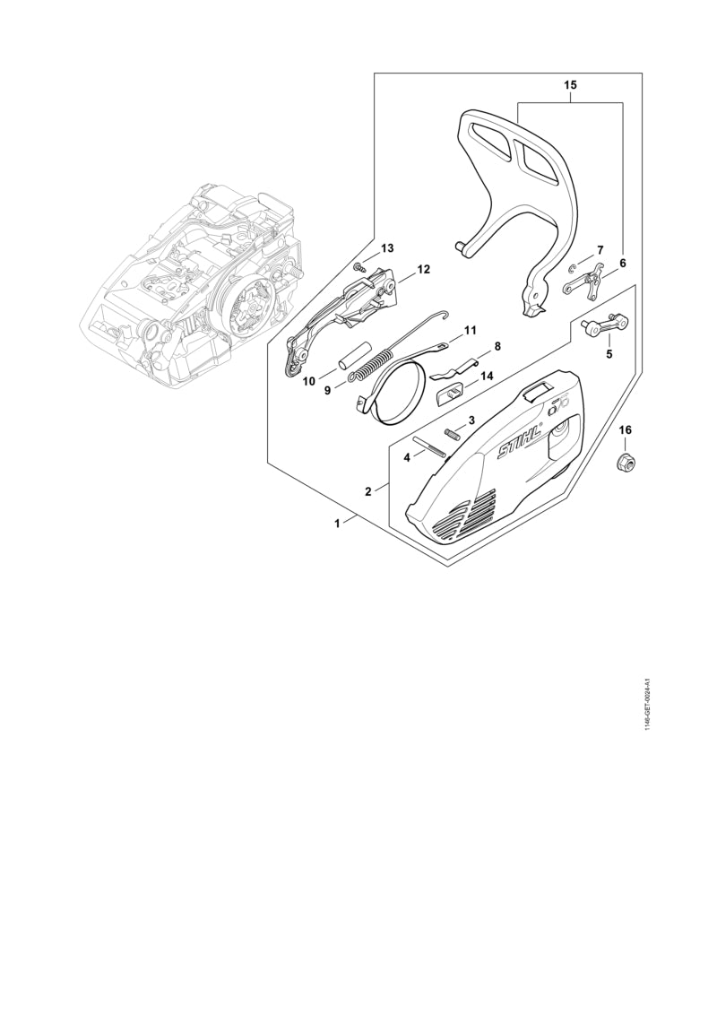 STIHL 11466487700 - Cover
