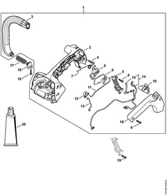 STIHL 11467908300 - AV-Spring
