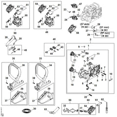 STIHL 11480203006 - Engine housing