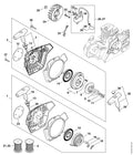 STIHL Plaque matricule MS 182 C (OEM 1148-967-1505)