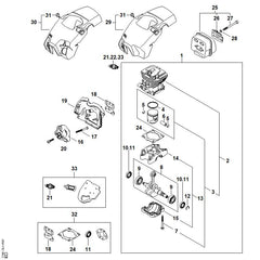 STIHL 11480200203 - Engine