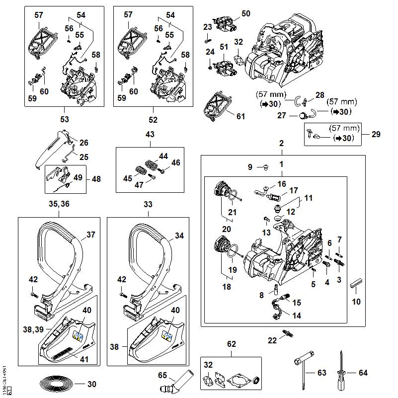 STIHL 11480071000 - AV-spring kit