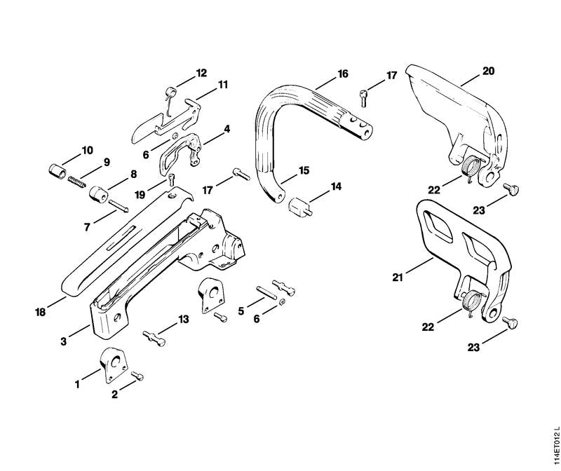 STIHL 00009970607 - Compression spring