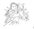 STIHL Tringlerie des gaz (OEM 1114-182-1503)