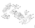 STIHL Pignon à anneau 3/8" 7D (OEM 0000-642-1221)
