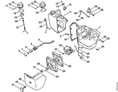 STIHL 00009970927 - Compression spring