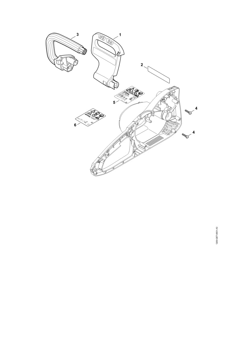 STIHL 12097929101 - Hand guard