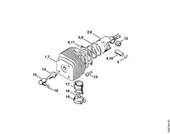 STIHL 11171411800 - Sleeve