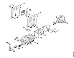 STIHL 11110292301 - Cylinder gasket