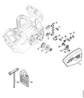 STIHL Pignon 1/4"P 10d (OEM 1252-642-1202)