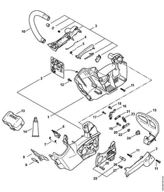 STIHL 12520073800 - Control lever kit