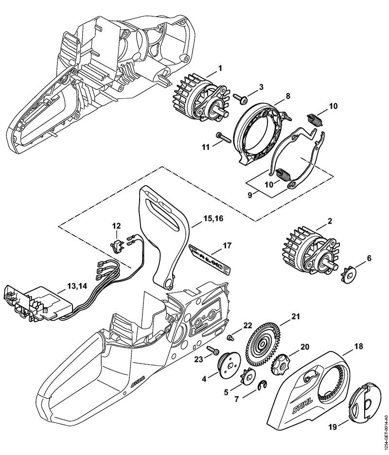STIHL 12544301400 - Electronic module