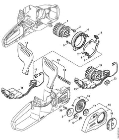 STIHL 12546000270 - Electric motor