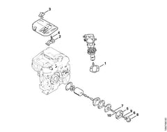 STIHL 00009970715 - Compression spring