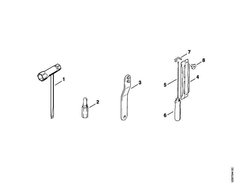 STIHL 11200071060 - Set of carburetor parts WA