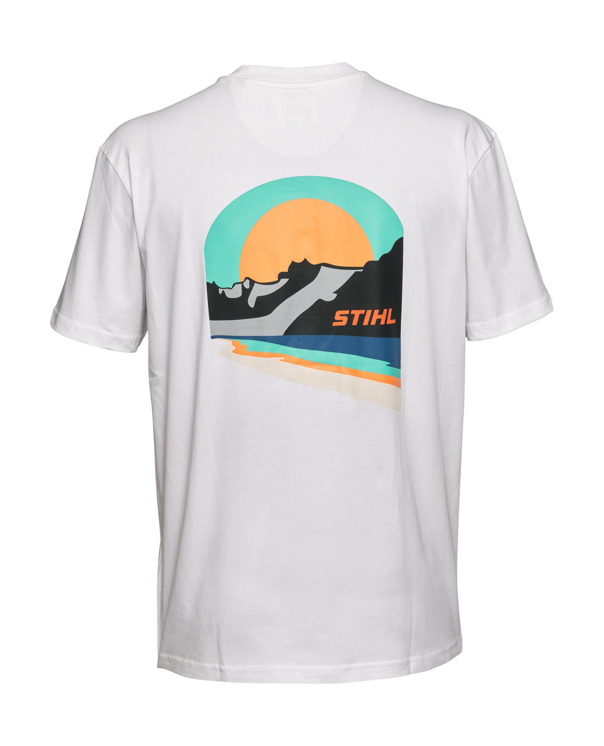 STIHL 04213013464 - STIHL T-shirt SZ XXL SUNSET WHITE blanc (OEM 0421-301-3464)