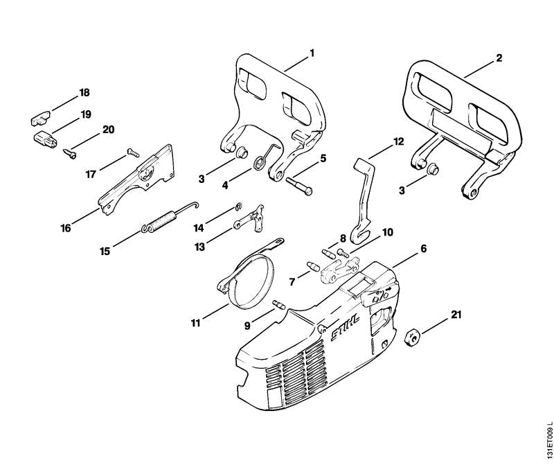 STIHL 11206567700 - Chain catcher