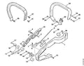 STIHL Câble de commande des gaz (OEM 1120-180-1100)