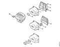 STIHL Couvercle de sortie (OEM 1122-145-0807)
