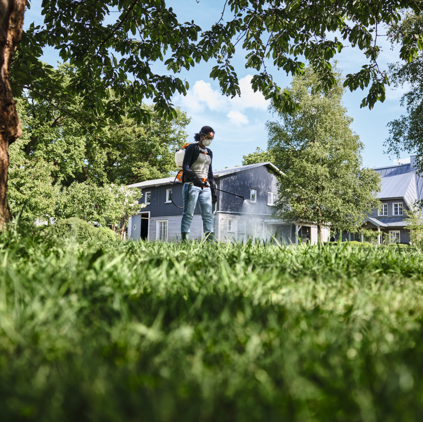 STIHL SGA 60.0 Pulvérisateur dorsal à batterie - Corps seul
