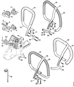 STIHL 11221217000 - Baffle