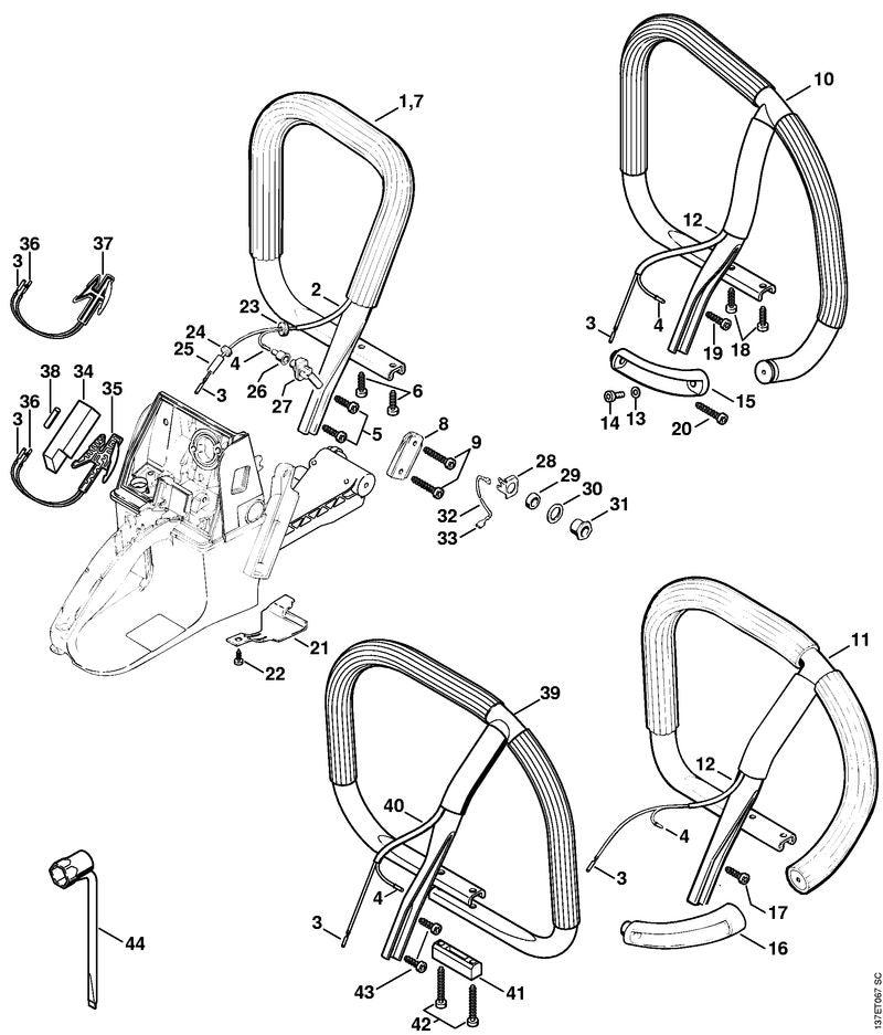 STIHL 11223510901 - Guard