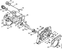 STIHL 00003591210 - Sealing ring
