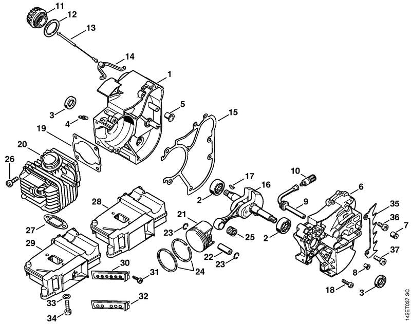 STIHL 11291402000 - Insert