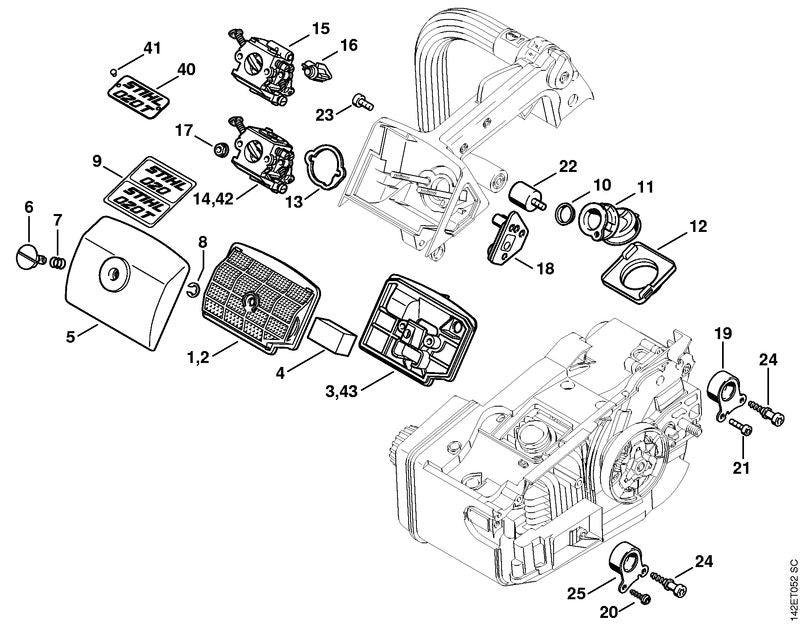 STIHL 11297909902 - Annular buffer