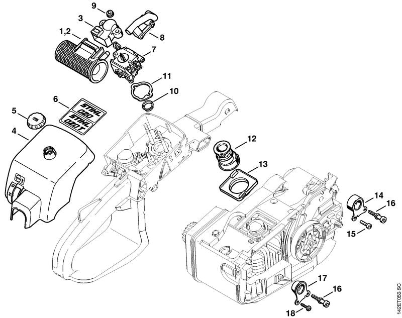 STIHL 11297909903 - Annular buffer