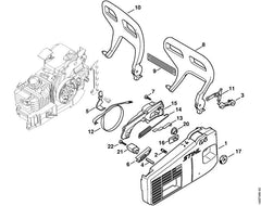 STIHL 11297929100 - Hand guard