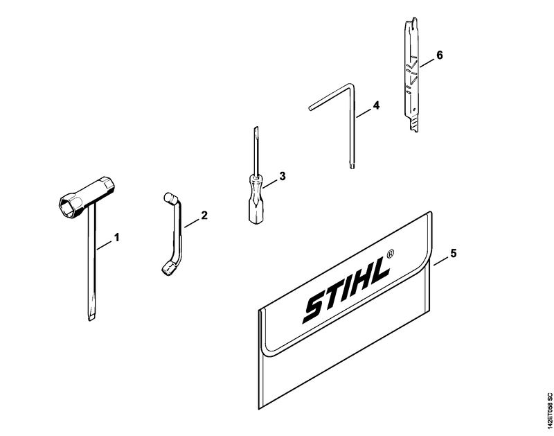 STIHL 11298901400 - Tool kit