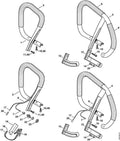 STIHL Poignée tubulaire intégrale (OEM 1128-790-3619)