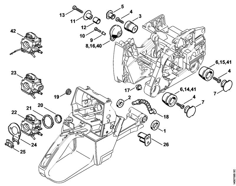 STIHL 11281200626 - Carburetor HD-24C