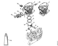 STIHL Cylindre avec piston Ø 46 mm (OEM 1133-020-1202)